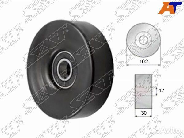 Ролик приводного ремня lexus LX470