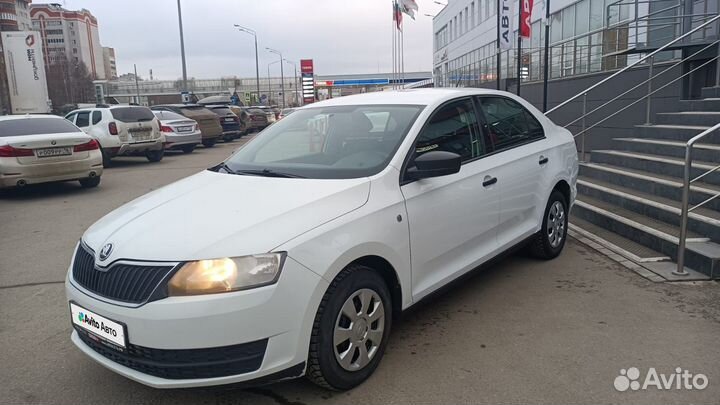 Skoda Rapid 1.6 МТ, 2018, 123 922 км