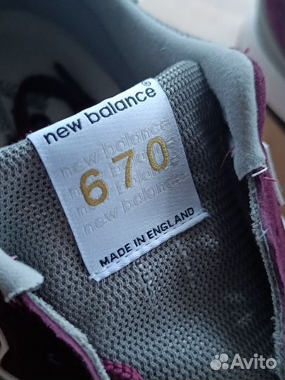 Кроссовки New balance 670 England оригинал