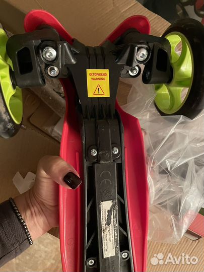 Самокат детский трехколесный