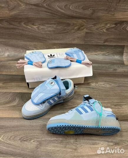 Кроссовки Adidas forum low bad bunny
