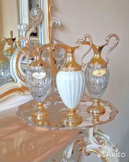 Графин кувшин декантер винтаж Италия