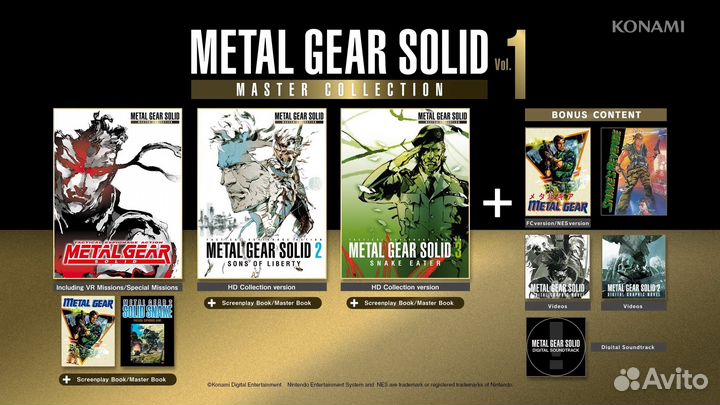 Игра metal gear solid: master collection PS4/PS5 T