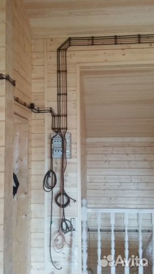 Электрика (электрик). Электромонтаж в коттеджах, д