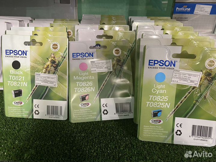 Картридж Epson t0822/t0822n