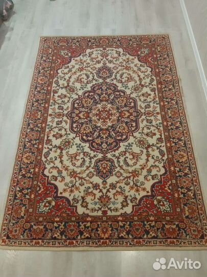 Ковер шерстяной, натуральный