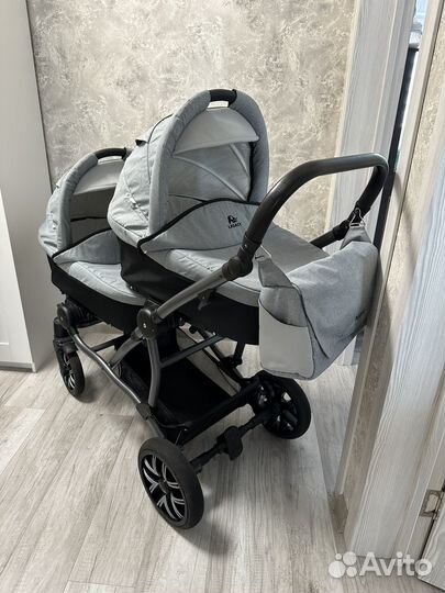 Коляска для двойни legacy mira 2 в 1