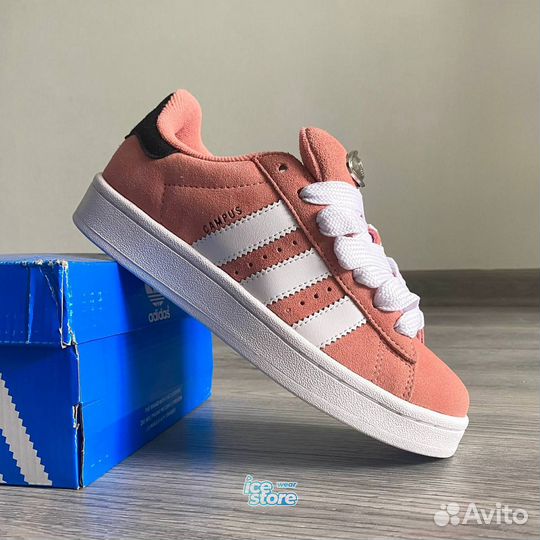 Кроссовки Adidas Campus 00s нежно розовые