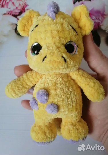 Плюшевая вязаная Мягкая игрушка