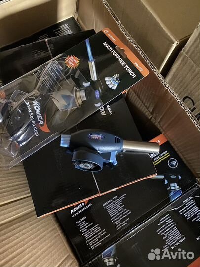 Газовая горелка с пьезоподжигом, газ