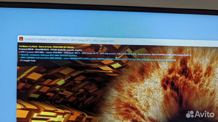 Видеокарта rtx 2060 super 8gb