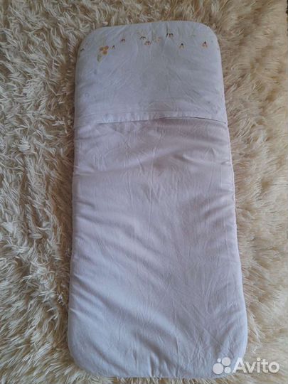 Матрасик в коляску ортопедический кокосовый