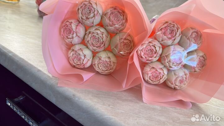 Шоколадные букеты, клубника в шоколаде