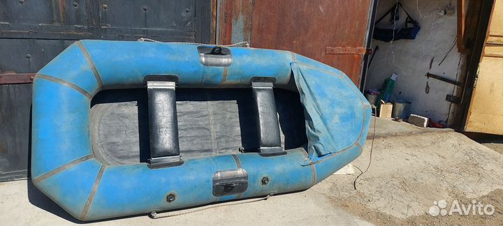 Надувная лодка Омега 21 с надувным дном