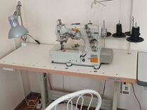 Промышленная плоскошовная швейная машина jack