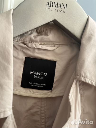 Легкий тренч Mango S