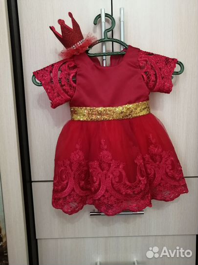Платье для девочки Б/у