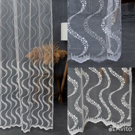 Тюль готовый новый Турция 7 видов