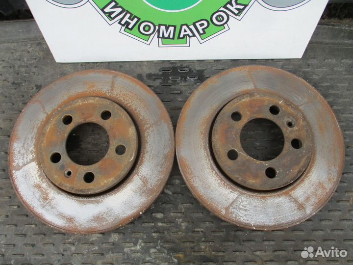 Диск тормозной передний Volkswagen Polo 1.6 2010г