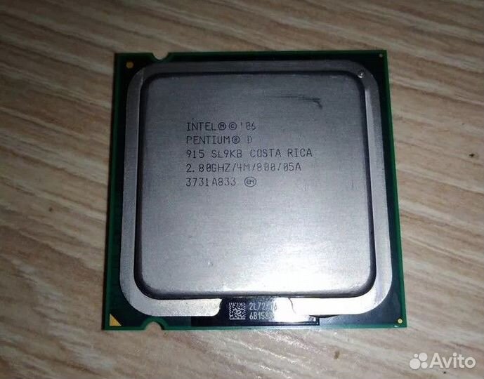 Процессор Intel Pentium D 915