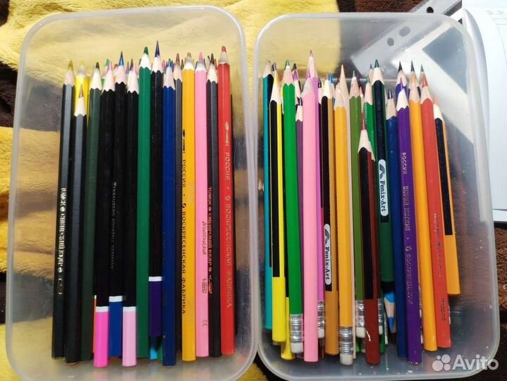 Карандаши цветные