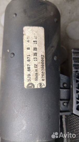 Шторка багажника Skoda Fabia, 2008