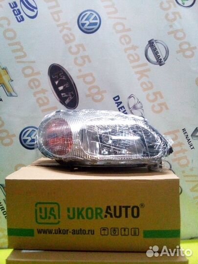 Фара новая Chevrolet Lanos Заз шанс Сенс
