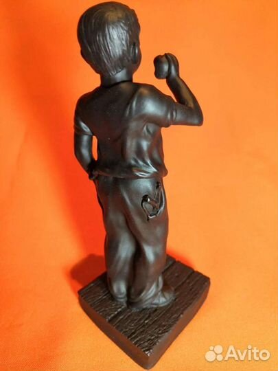 Статуэтка чугун Хулиган Мишка Квакин Касли 1976