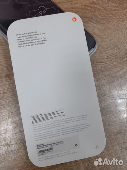 Силиконовый чехол на iPhone 6s Plus