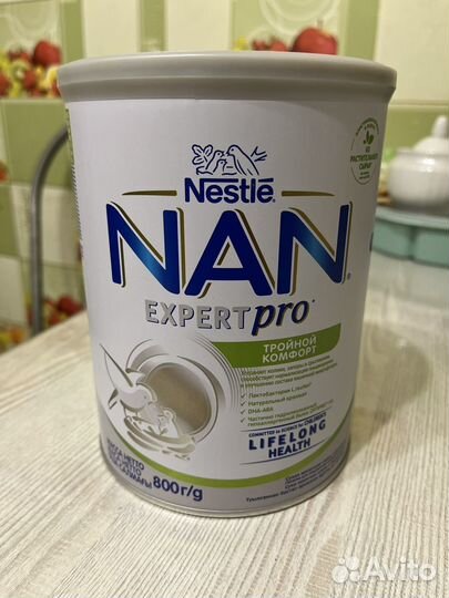 Детская смесь Nan тройной комфорт