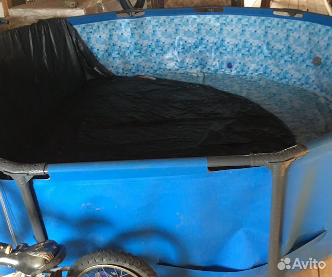 Каркасный бассейн бу