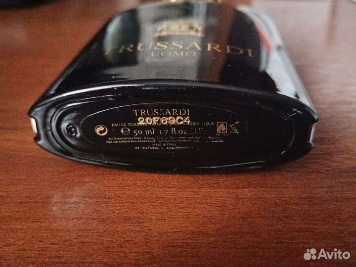 Туалетная вода Trussardi Uomo 50мл