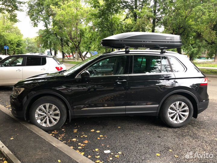 Автобокс багажник на крышу Volkswagen Tiguan