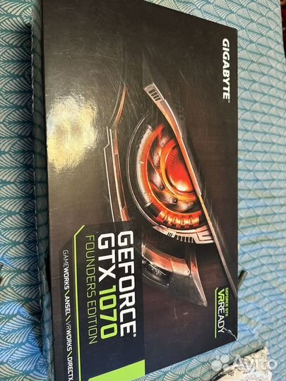 Видеокарта GeForce GTX 1070 Founders Edition 8G