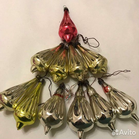 Елочные игрушки СССР