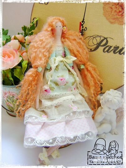 Авторские текстильные куклы Тильда