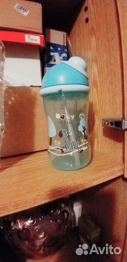 Бутылочка поильник, непроливайка, детская