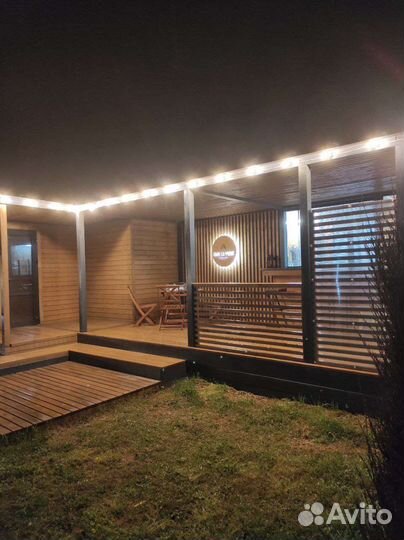 3d светильник-зеркало с вашим логотипом