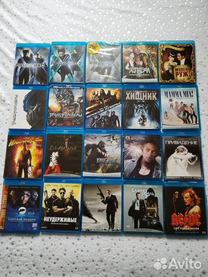 Blu ray диски фильмы музыка