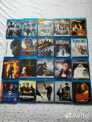 Blu ray диски фильмы музыка