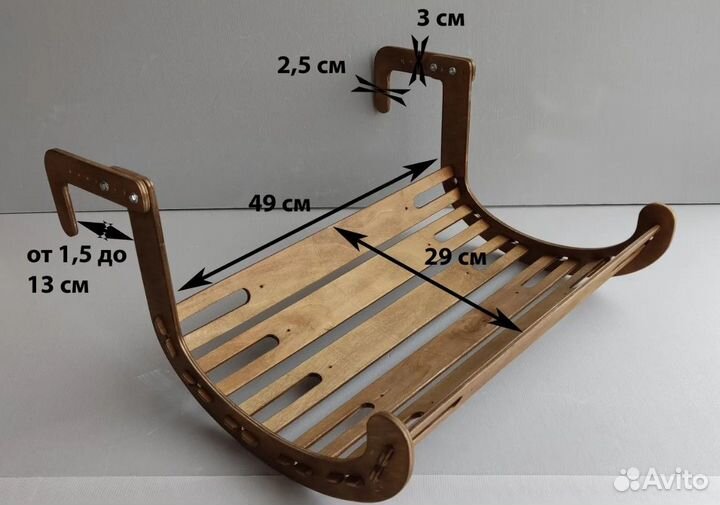 Лежанка для кошек на батарею и не только