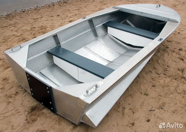 Алюм.лодка Мста-Н 3 м., новая, с булями и вёслами