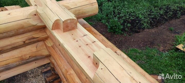 Сруб из бревна