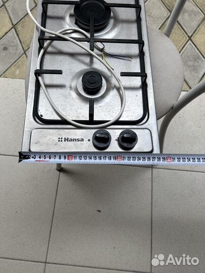 Газовая варочная панель 2 конфорки hansa