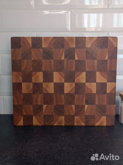 Доска разделочная торцевая (Кубики)