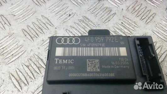 Блок комфорта audi A6 C6 (9BR18M302)