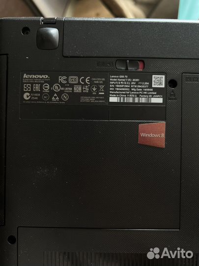 Ноутбук lenovo g50-70 model 20351