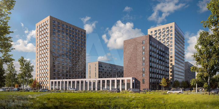 1-к. квартира, 34,4 м², 9/9 эт.