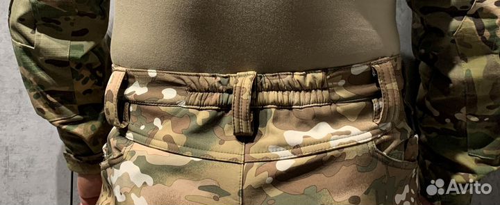 Костюм softshell мультикам тактический