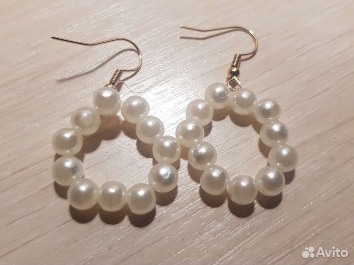 Жемчужные серьги